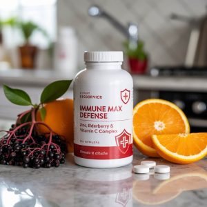 Immune Max Defense – Zinc, Elderberry & Vitamin C Complex